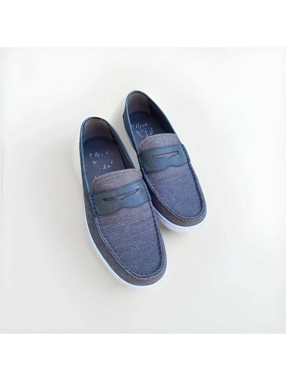 Cole Hann Men's 11M Pinch Weekender Loafers Maine Classic Grand Gray